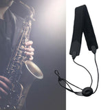 Maxbell Saxophone Neck Strap Breathable Comfortable Belt for Tenor Beginners Gifts Open Buckle