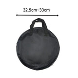 Maxbell 12 inch Dumb Drum Storage Bag Durable for Dumb Drum Percussion Accessories