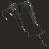 Maxbell Brass Instrument Double Shoulder Strap Wear Resistant Sturdy for Unisex