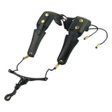 Maxbell Brass Instrument Double Shoulder Strap Wear Resistant Sturdy for Unisex