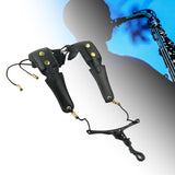 Maxbell Brass Instrument Double Shoulder Strap Wear Resistant Sturdy for Unisex