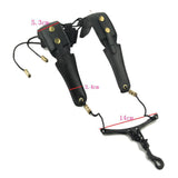 Maxbell Brass Instrument Double Shoulder Strap Wear Resistant Sturdy for Unisex