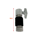 Maxbell Jazz Drum Clutch Pad Wear Resistant Cymbal Holder Fitments Practical Argent