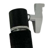 Maxbell Jazz Drum Clutch Pad Wear Resistant Cymbal Holder Fitments Practical Black
