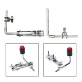 Maxbell Bass Drum Cowbell Holder Mounting Accessories Mount Clamp Replacement Extension Frame