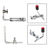 Maxbell Bass Drum Cowbell Holder Mounting Accessories Mount Clamp Replacement Extension Frame