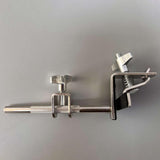 Maxbell High Pitched Cow Bell with Holder Clamp Percussion for Party Blue