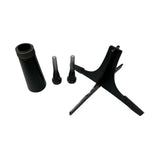 Maxbell Mouthpiece Set Professional Stable for Wind Instrument Beginner Replace Black Curved