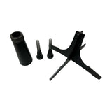 Maxbell Mouthpiece Set Professional Stable for Wind Instrument Beginner Replace Black Curved