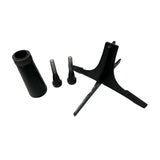 Maxbell Mouthpiece Set Professional Stable for Wind Instrument Beginner Replace Black Curved