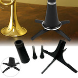 Maxbell Mouthpiece Set Professional Stable for Wind Instrument Beginner Replace Black Curved
