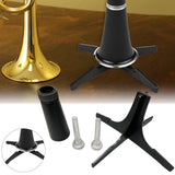 Maxbell Mouthpiece Set Professional Stable for Wind Instrument Beginner Replace Straight Clear
