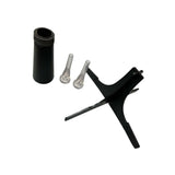 Maxbell Mouthpiece Set Professional Stable for Wind Instrument Beginner Replace Clear Curved