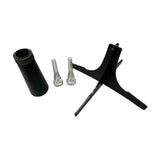 Maxbell Mouthpiece Set Professional Stable for Wind Instrument Beginner Replace Clear Curved