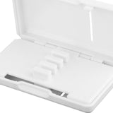 Maxbell Plastic Reed Case Hold 6 Reeds Easy Carry Waterproof for Travel Outdoor