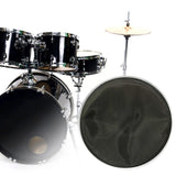 Maxbell Bass Drum Drumhead Externally Mounted Heavy Duty Jazz Drum Percussion Parts