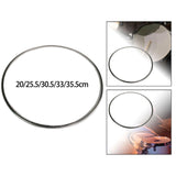 Maxbell Clear Round Shape Drum Head for Konka Drum Snare Drum Instrument Accessory 8inch