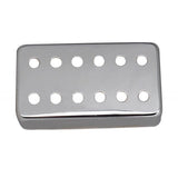 Maxbell 2Pcs Copper Guitar Pickup Cover for 6 Strings Electric Guitar Replacement Argent