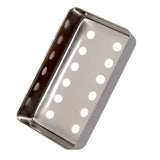 Maxbell 2Pcs Copper Guitar Pickup Cover for 6 Strings Electric Guitar Replacement Argent