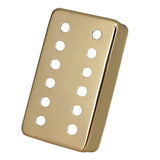 Maxbell 2Pcs Copper Guitar Pickup Cover for 6 Strings Electric Guitar Replacement Aureate