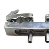 Maxbell Metal Drum Clamp Bracket Rod Connecting Clamp Holder Accessories for Cymbals