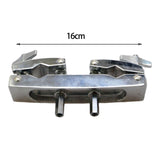 Maxbell Metal Drum Clamp Bracket Rod Connecting Clamp Holder Accessories for Cymbals