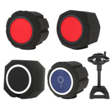 Maxbell Microphone Screen Acoustic Sponge for Radio Studio Outdoor Performance  Standard Red