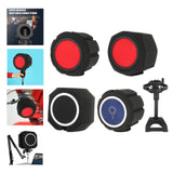 Maxbell Microphone Screen Acoustic Sponge for Radio Studio Outdoor Performance  Standard Red