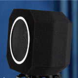 Maxbell Microphone Screen Acoustic Sponge for Radio Studio Outdoor Performance Open
