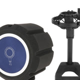 Maxbell Microphone Screen Acoustic Sponge for Radio Studio Outdoor Performance Mic Sponge+Holder