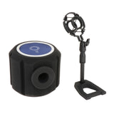 Maxbell Microphone Screen Acoustic Sponge for Radio Studio Outdoor Performance Mic Sponge+Holder