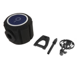 Maxbell Microphone Screen Acoustic Sponge for Radio Studio Outdoor Performance Mic Sponge+Holder