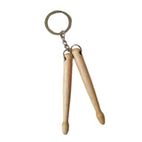 Maxbell Drumstick Keychain Wood Keychain Gadget for Birthday mother Day
