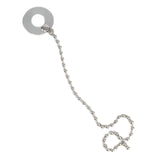 Maxbell Replacement Cymbal Chain Rack Drum Fitments Wear Resistant Mounts Hardware Argent