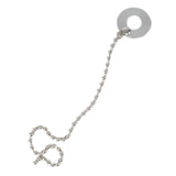 Maxbell Replacement Cymbal Chain Rack Drum Fitments Wear Resistant Mounts Hardware Argent