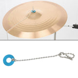 Maxbell Replacement Cymbal Chain Rack Drum Fitments Wear Resistant Mounts Hardware Blue
