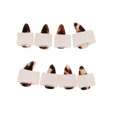 Maxbell 8Pcs Thumb Finger Guard Protector Reusable for Guzheng Learning Training S