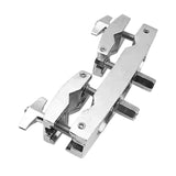 Maxbell Cowbell Mounting Bracket 2 Holes Drum Kit Percussion Instrument Adjustable
