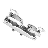 Maxbell Cowbell Mounting Bracket 2 Holes Drum Kit Percussion Instrument Adjustable