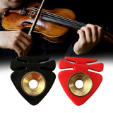 Maxbell Violin Mute Durable Accessories Simple Installation for Musical Instrument Black