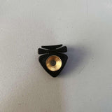 Maxbell Violin Mute Durable Accessories Simple Installation for Musical Instrument Black