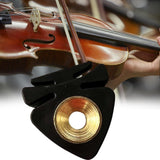 Maxbell Violin Mute Durable Accessories Simple Installation for Musical Instrument Black