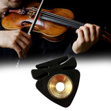 Maxbell Violin Mute Durable Accessories Simple Installation for Musical Instrument Black