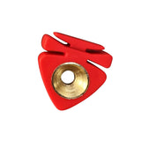 Maxbell Violin Mute Durable Accessories Simple Installation for Musical Instrument Red