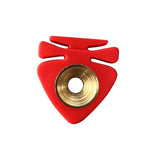 Maxbell Violin Mute Durable Accessories Simple Installation for Musical Instrument Red