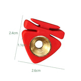 Maxbell Violin Mute Durable Accessories Simple Installation for Musical Instrument Red