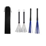 Maxbell Drum Brush Useful Easy to Use Durable Retractable for Music Lover Drummer