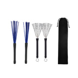 Maxbell Drum Brush Useful Easy to Use Durable Retractable for Music Lover Drummer