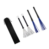 Maxbell Drum Brush Useful Easy to Use Durable Retractable for Music Lover Drummer