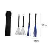 Maxbell Drum Brush Useful Easy to Use Durable Retractable for Music Lover Drummer